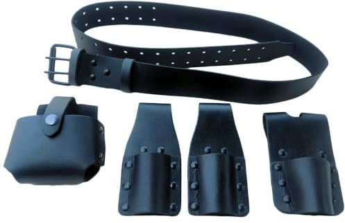 BBI New Scaffolding Black Leather Tool Belt , UK Offer