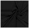 Viskose Jersey Uni Meterware - Stretchstoff Viskose - Viskosestoff stretchig - Jerseystoff Sommer - Blusenstoff Öko Tex 100 *Ab 50cm, Farbe: 069 Schwarz
