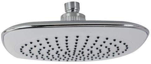 Vetrineinrete® Soffione per doccia da bagno quadrato 20x20 cm in abs effetto pioggia con filtro anticalcare ad alta pressione