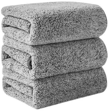 GHKLNY Lot de 10 chiffons de nettoyage miracle polyvalents en fil de bambou pour laver la vaisselle, brosse réutilisable en laine d'acier pour vaisselle humide et sèche (charbon de bambou, 30 cm)