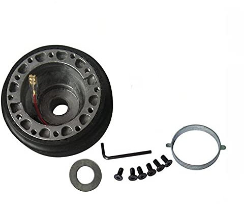 Lenkrad Schnellspanner，Lenkrad Schnellverschluss Lenkrad-Hub-Adapter-Boss-Kit Fit for den Einsatz Passend für VW Golf MK3 MK2