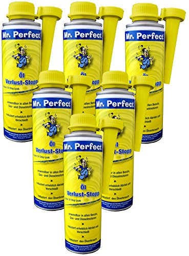 Mr. Perfect Öl-Verlust-Stop Kraftstoff-Additiv, 6x 250 ml - Für alle Kfz-Motoren