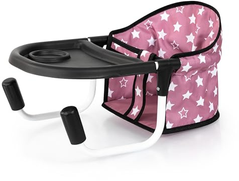 Bayer Design Asiento de Mesa para muñecas, Asiento con Bandeja integrada