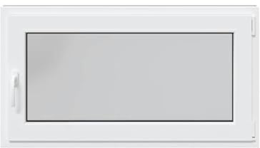 Gecheer Finestra Seminterrato RISOR 110x60 cm Anta Ribalta DIN DestraFinestra Anta Ribalta