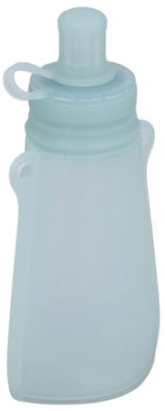 OVAQUIXI Sacs de Stockage de Lait Maternel étanches en Silicone, pour Congélateur D'allaitement 120ml, Récipient de Lait Maternel Sûr de qualité Alimentaire pour les Nouvelles Mamans (BLUE)
