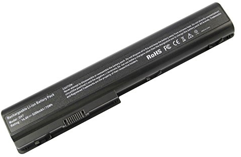 ARyee 5200mAh 14.4V DV7 Laptop Battery Replacement for HP Pavilion DV7-1000 DV7-1000EA DV7-1001EA DV7-1001TX DV7-1002EA DV7-1002TX DV7-1002XX