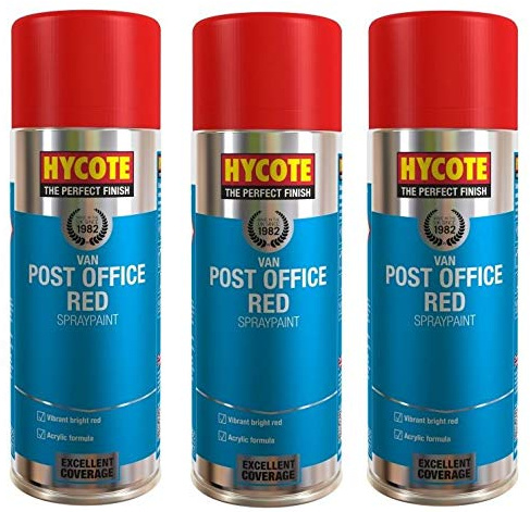 Hycote Post Office Van Red 400ml (Pack of 3)
