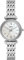 Fossil Damenuhr Carlie Mini, Quarzwerk, 28mm Silbernes Edelstahlgehäuse mit Edelstahlarmband, ES4647