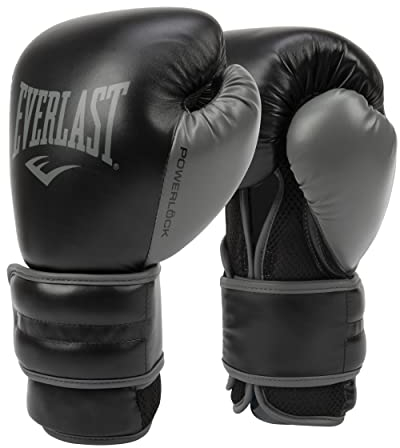 Everlast Unisex Erwachsene Powerlock 2R Glove Handschuhe, Schwarz, 16oz EU