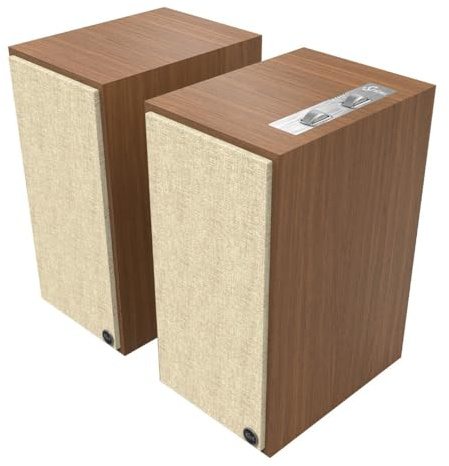 Klipsch The Sevens Heritage Inspired (Pair) Powered Speakers - Walnut
