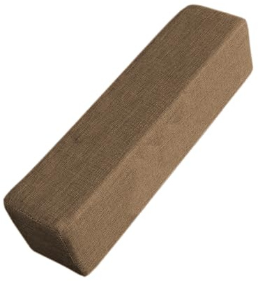 Cojines de apoyo para brazos de sofá, almohada rectangular para cabecera, almohada lavable para el cuello, relleno de espacio de cama, cojines de espacio cerrado, extensor de colchón (120 x 3 x 3 cm,