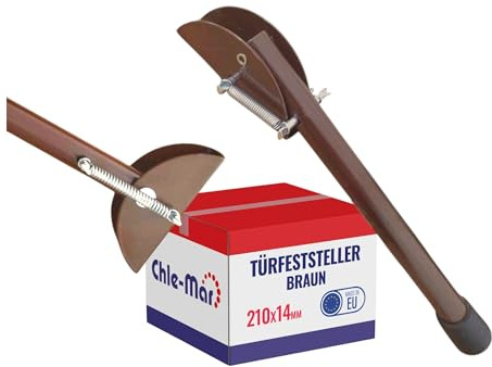 Chle-Mar Dörrstopp 210x14 mm, rund dörrhållare i lackerat stål