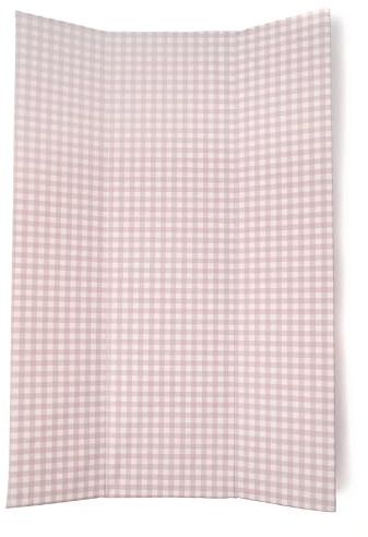 Clair de Lune Gingham Anti-Roll Wedge Baby Changing Mat 69 x 44cm
