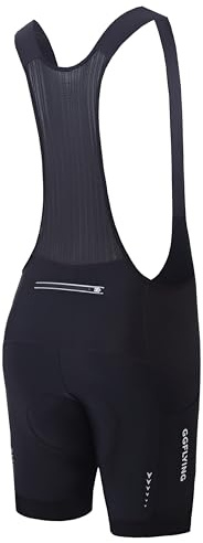 GGFLYING Culote Corto Ciclismo Hombre 5D Acolchado Verano Ropa Interior Culotte Pantalones Bicicleta MTB Transpirable Elástico