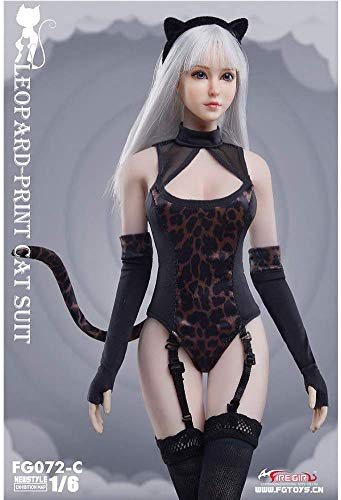 ZSMD 1/6 Nahtlose Strümpfe Serie Sexy Leopardenmädchen Passt Zu Einer Vielzahl Von Stilen Optionale Action-Puppenkleidung Für HT VERYCOOL TTL Play PHICEN (C)