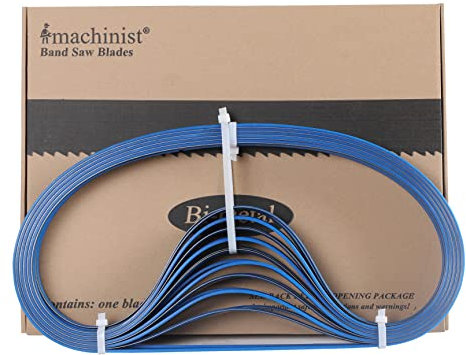 Imachinist S447812141820 Bandsaw Blades 44-7/8 x 1/2 x 14/18 TPI, 20 Pack