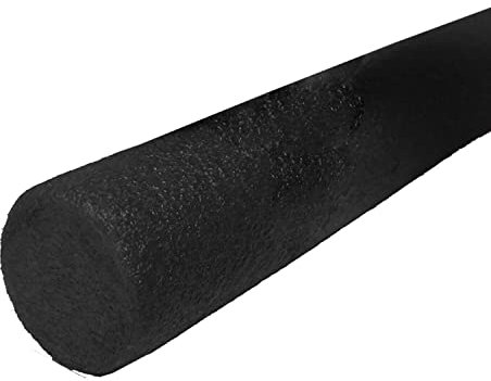 Black Single Swimming Pool Noodle Float Aid Woggle Log Noodles Water Flexible Kids Swim Child Toy Adult Floation Log Lounger Chair Learner Swim Lession Lilo Water Flexible Raft