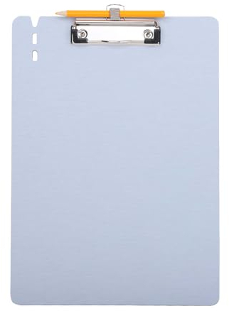 Dooclib Klemmbrett Mappe A4,Zwischenablage Mit Stifthalter Und Low Profile Clip,Einschiebbare Aufhängöse,Für Rechtsanwälte Schüler Lehrer Und Kinder