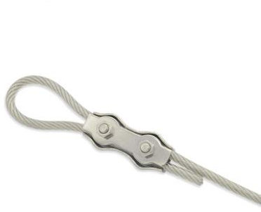 WEbjay Drehseilklemmen (100 Teile/los) M2 2MM SS304 Edelstahl Duplex Clips Edelstahl Draht Kabel Seil Griffe Schellen Bremssattel DrahtseilhüLsen