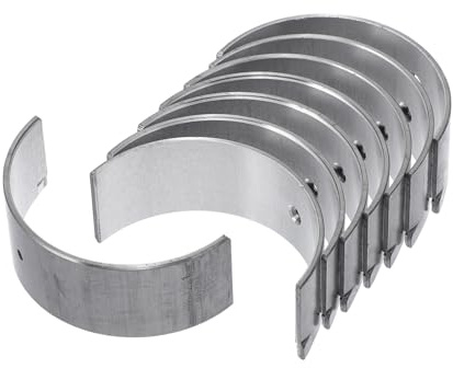 A ABSOPRO Juego de Cojinetes de Biela No.1211185G00 para Nissan Caravan 1990-2010 Kit de Cojinetes de Biela de Motor Tono Plateado Metálico 8 Pzas