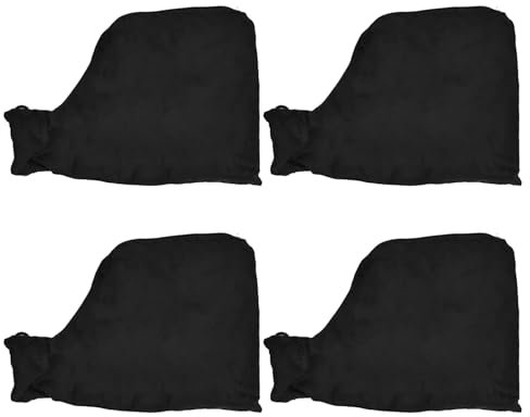 Gwtdtoad Sacs Collecteurs de Poussière, Sac À Poussière pour Ponçeuse, Housse de Connexion Réglable Noir pour Polisseuse, Scie, Découpeuse et Ponçeuse À Onglet