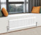 Traditional 2 3 Column Horizontal Vertical Radiator Cast Iron Style Vintage Rads (2 Column 450 x 1010mm, White)