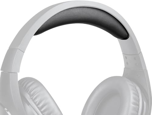 SOULWIT Huvudband för Hyperx Cloud/Cloudx Stinger Core Trådlösa hörlurar (passar inte den trådbundna versionen), Reparationsdel för Handband Pad Pannband – Svart