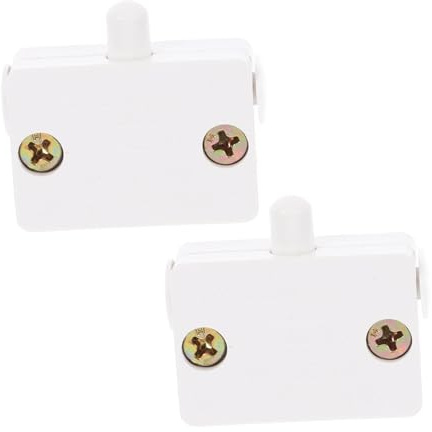 HONITANO 2 piezas Interruptor de Luz Táctil para Armario Interruptor de Puerta con Sensor Automático Instalación Sencilla para Iluminación de Gabinetes y Armarios Control y Duradero