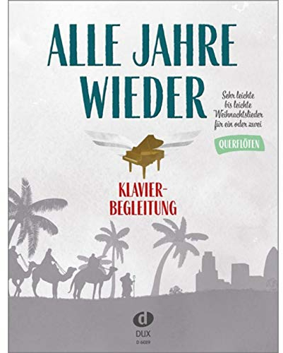 Edition Dux Varje år igen – pianoackompanjemang till tvärflöjt