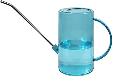berjalan Blaue 1,5 L GießKanne mit Großem FassungsvermöGen, GießKanne mit Langem Auslauf und Auslaufsicherer Dichtung, für Sukkulenten