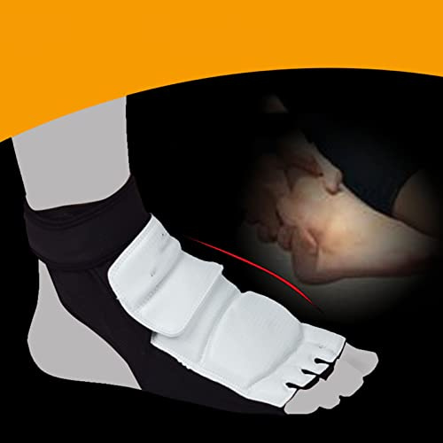 Greensen Protège-Pieds Taekwondo – Chaussettes de Protection Respirantes et Antidérapantes pour Arts Martiaux, Karaté, Boxe et Sparring – Taille XL (38-39) – 1 Paire