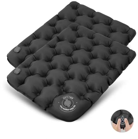 ONTYZZ Coussin de Siège étanche Coussin d’Assise Gonflable Coussin de Chaise de Bureau Coussin Assise Camping Stade Portable Léger pour Le Travail Et La Maison Coussin de Concert Résistant Humidité
