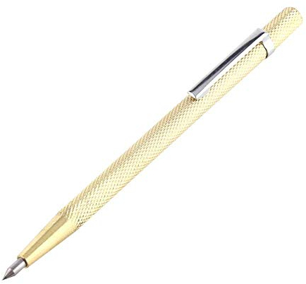 Stylo de Scriber Portable Carbide Tipped Scriber Engraving Tool pour Glass Ceramic Metal Sheet Scraving Engraver
