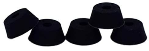 Teak Tuning Bubble Bushings Pro Duro Series in Black - Medium (71A) - Custom Molded Fingerboard Tuning