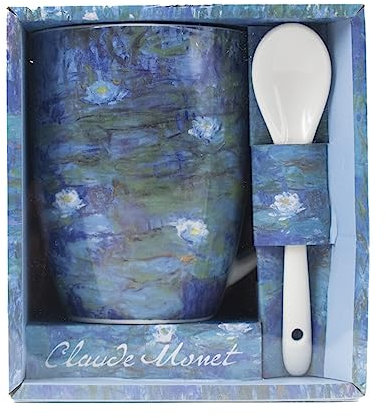 Monet - Tasse Les Ninfeas avec cuillère à soupe