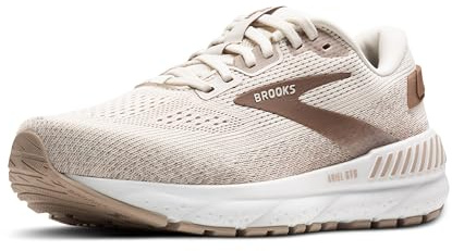 Brooks Women’s Ariel GTS 24 Supportive Running & Walking Shoe - Coconut/Chateau/Portabella - 8.5 Medium