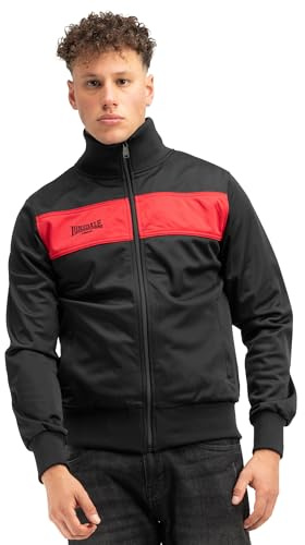 Lonsdale Herren-Trainingsjacke, slim-fit Sportjacke aus Polyester-SRXXL