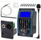 Almencla 5 Band EQ - Preamp Equalizer Piezo Pickup Tonabnehmer, Akustische Gitarre Vorverstärker mit LCD Tuner