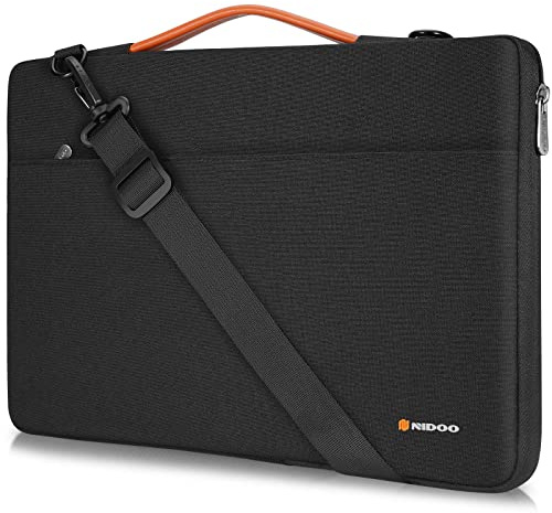 NIDOO 13 pulgadas bolsa de ordenador portátil impermeable bolso bandolera funda protectora maletín para 13,5 Surface Book 2 3/Surface Laptop 2 3 4/Surface Laptop Studio/14 Chromebook Spin 514