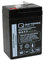 Q-Batteries 6LS-4.5 6V 4,5Ah Blei-Vlies Akku/AGM VRLA