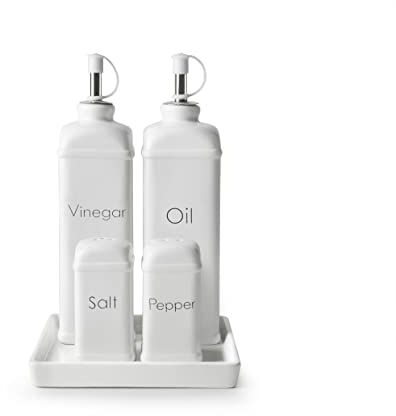 IBILI - 715310 - Set olio/aceto + sale/pepe Vintage