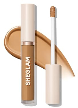 SHEGLAM 12HR Full Coverage Concealer Matte Finish Concealer Stick for Under Eye and Dark Circles - Caramel