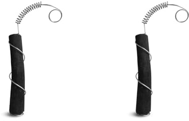 Black+Blum Charcoal Water Filter Hydration with Locking Coil, Old Japanese Tradition, Lasts 6 Months, Natural Wood (Pack of 2)