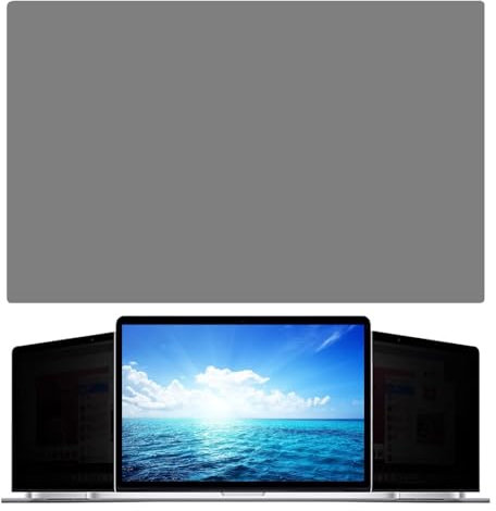 Pantalla de privacidad para laptop, filtros de pantalla para laptop, filtro antirreflejos extraíble, 13/14/15.6/16/17.1/18 pulgadas, para monitor de computadora y computadora portátil, escudo de