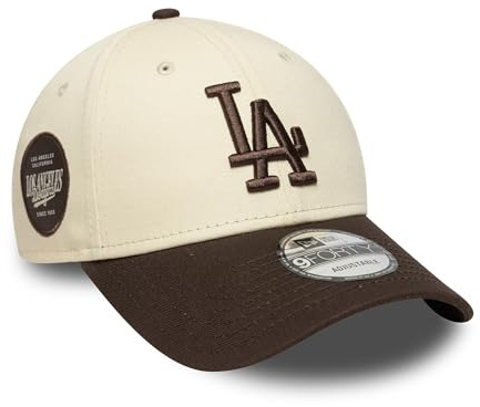 New Era Los Angeles Dodgers MLB Sidepatch 9Forty Cap Beige Braun - One-Size