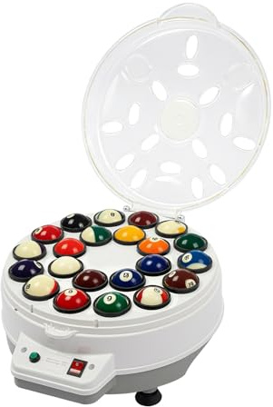 Kozivmo Automatischer Snooker Ball Reiniger 300W, Tischplatte Reinigungsgerät für 22 Snooker-Bälle 1320RPM