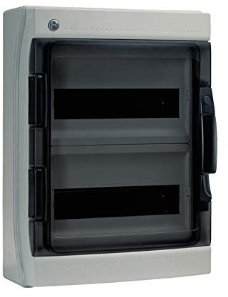 tableau étanche - ip65 - 24 modules - gris - iboco pablo - iboco 06541