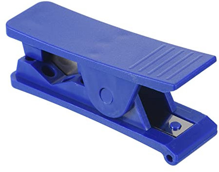PATIKIL Pneumatico Aria Tubi Flessibile Tubo Taglierina, per Nylon PVC PU PTFE Plastica Tubo, Blu