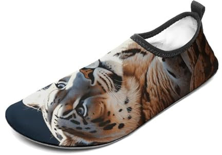 Mountain Lions Wasserschuhe für Damen und Herren, Barfuß, schnelltrocknend, Aqua-Socken für Strand, Surfen, Schwimmen, Wassersport, Stil:, 43/43.5 EU