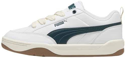 PUMA Park Lifestyle, Sneaker Unisex - Adulto, Puma Terreno Bianco Verde, 47 EU